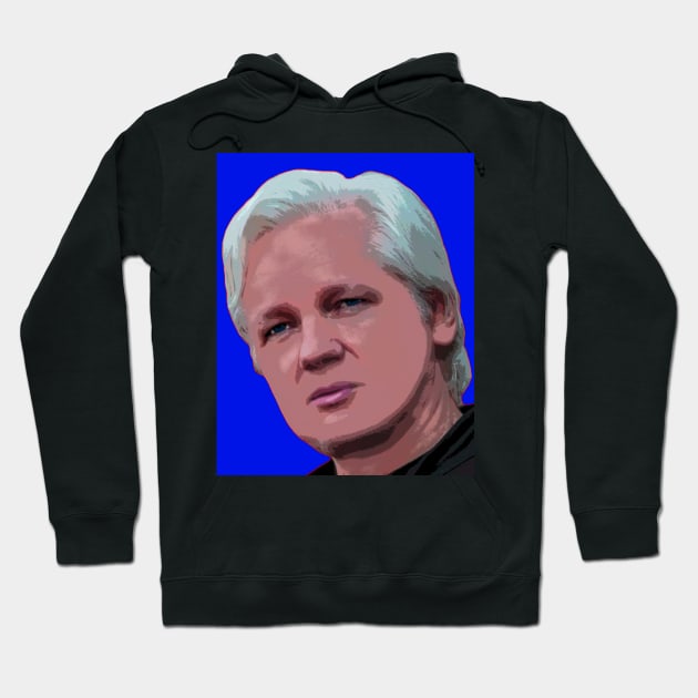 Julian Assange Hoodie by oryan80